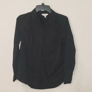 Nine West Black Dress Shirt